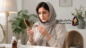 علت ریزش مو در زنان